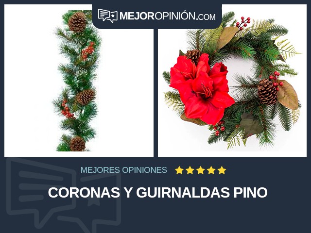 Coronas y guirnaldas Pino