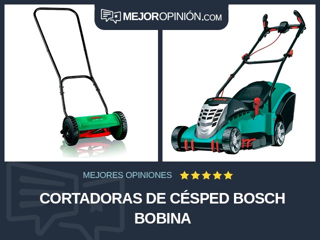 Cortadoras de césped Bosch Bobina