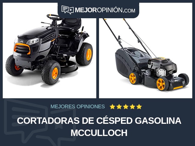 Cortadoras de césped Gasolina McCulloch