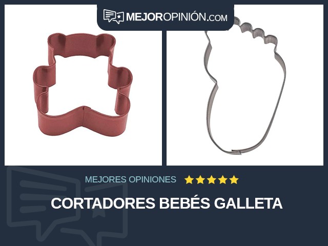 Cortadores Bebés Galleta