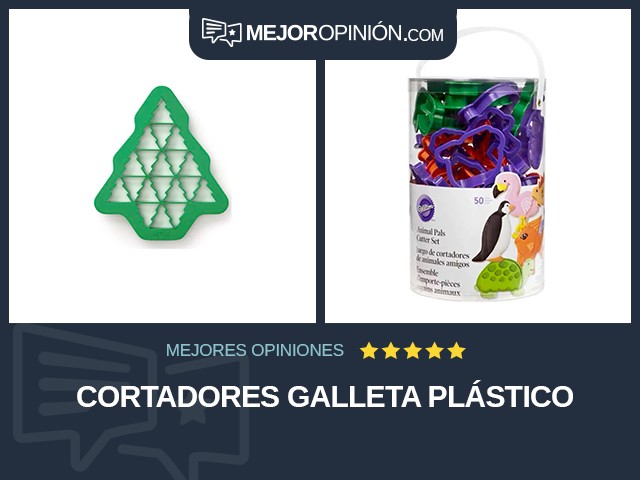 Cortadores Galleta Plástico