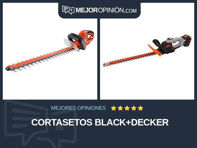 Cortasetos BLACK+DECKER