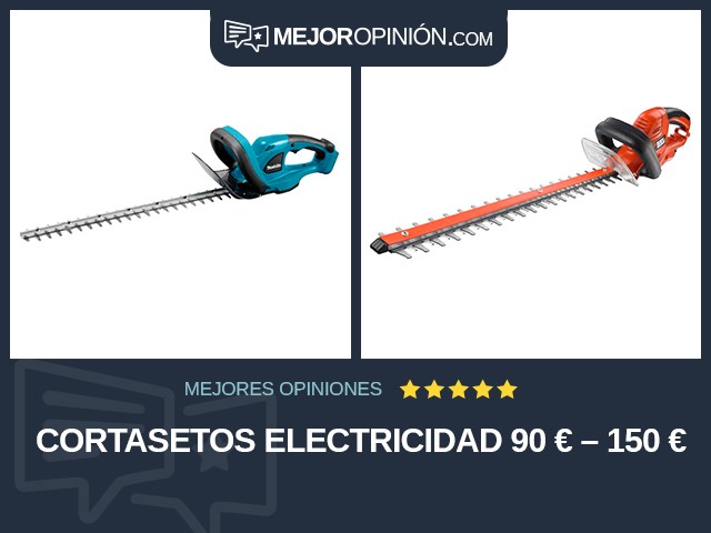 Cortasetos Electricidad 90 € – 150 €