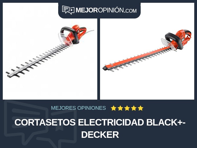 Cortasetos Electricidad BLACK+DECKER