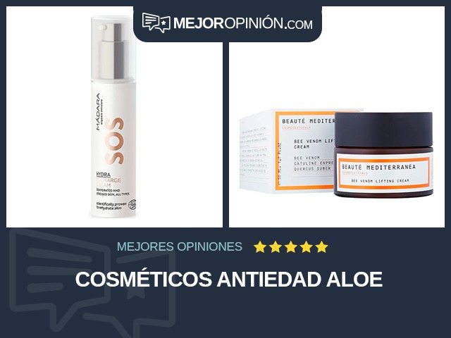 Cosméticos Antiedad Aloe