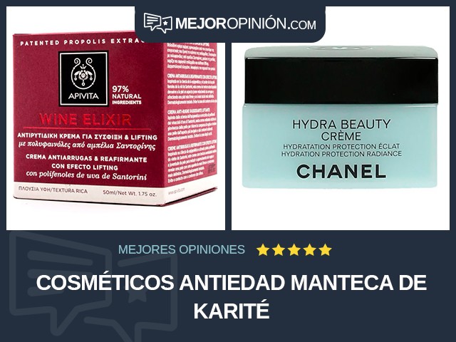 Cosméticos Antiedad Manteca de karité