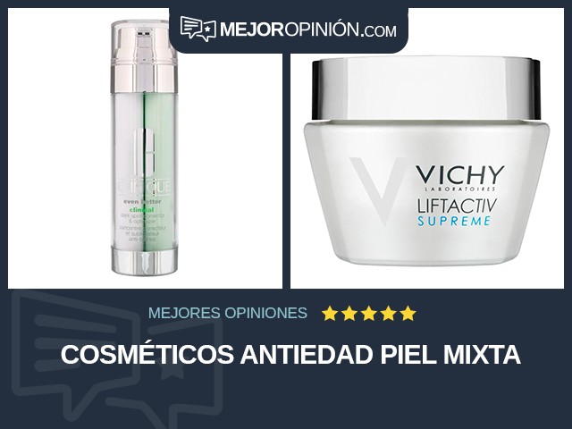 Cosméticos Antiedad Piel mixta