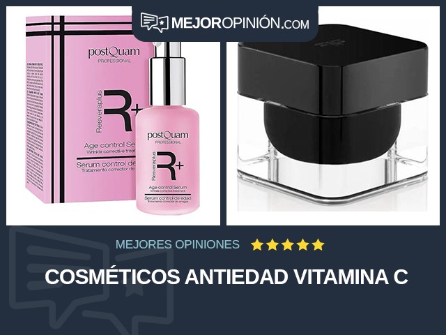 Cosméticos Antiedad Vitamina C