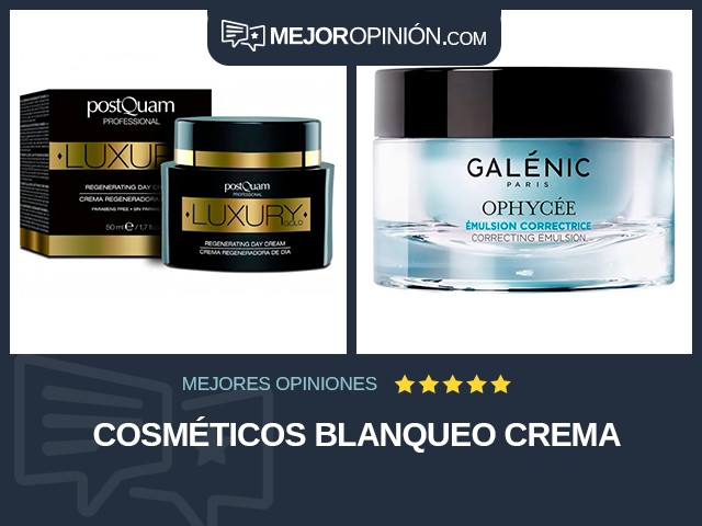 Cosméticos Blanqueo Crema