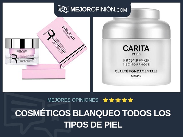 Cosméticos Blanqueo Todos los tipos de piel