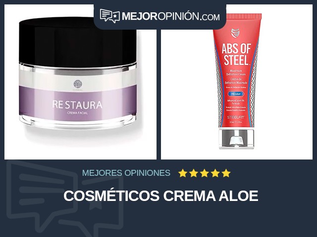 Cosméticos Crema Aloe