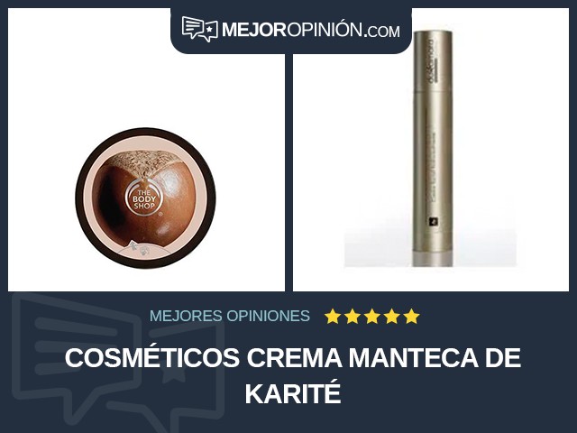 Cosméticos Crema Manteca de karité