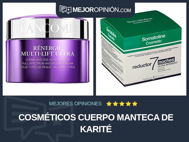 Cosméticos Cuerpo Manteca de karité