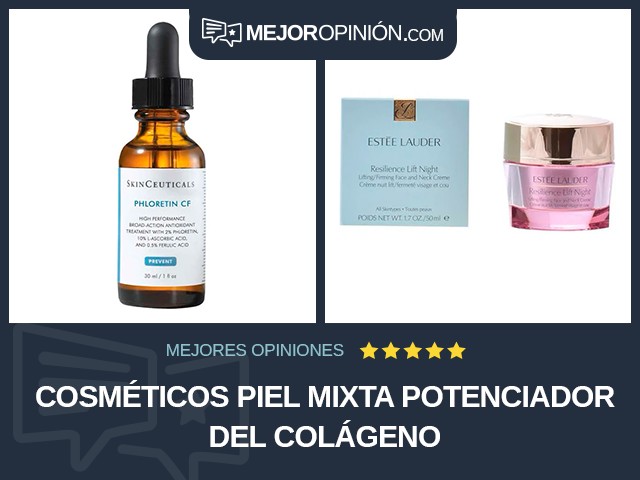 Cosméticos Piel mixta Potenciador del colágeno