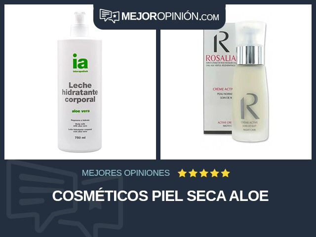 Cosméticos Piel seca Aloe