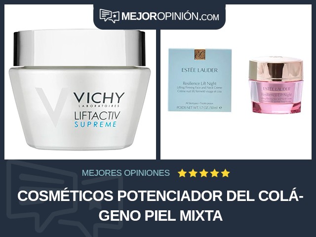 Cosméticos Potenciador del colágeno Piel mixta