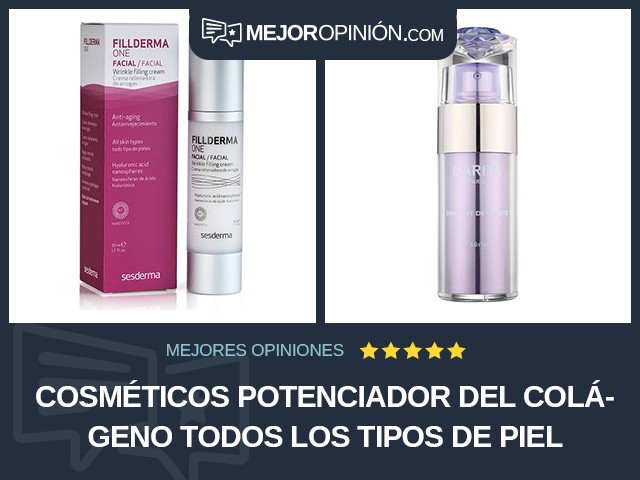 Cosméticos Potenciador del colágeno Todos los tipos de piel