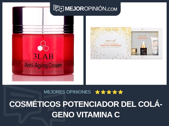 Cosméticos Potenciador del colágeno Vitamina C