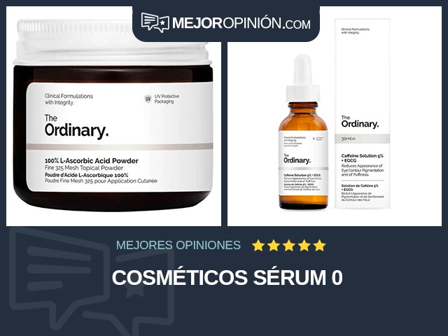 Cosméticos Sérum 0