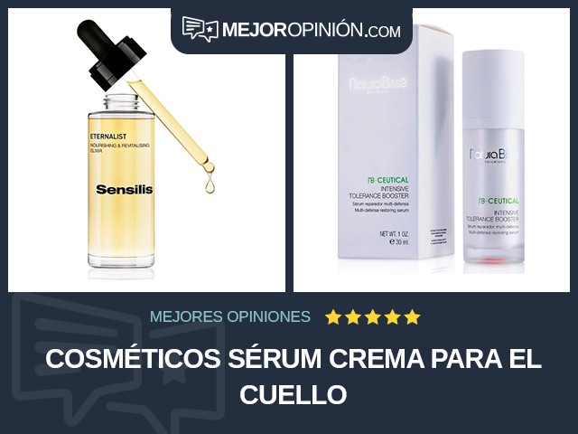 Cosméticos Sérum Crema para el cuello