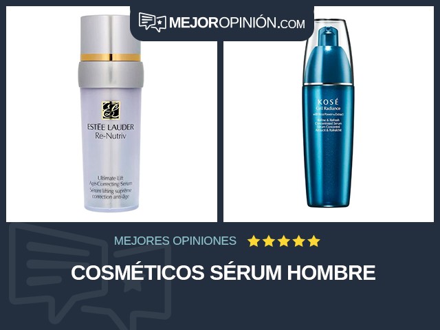 Cosméticos Sérum Hombre