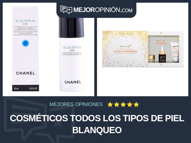 Cosméticos Todos los tipos de piel Blanqueo