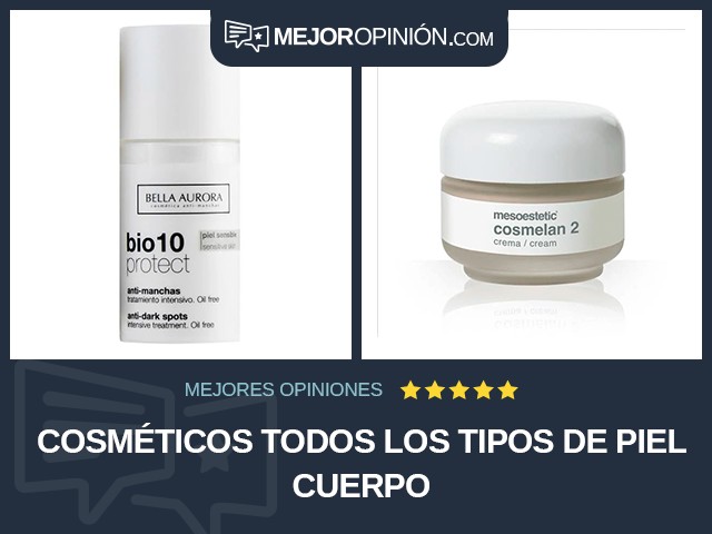 Cosméticos Todos los tipos de piel Cuerpo