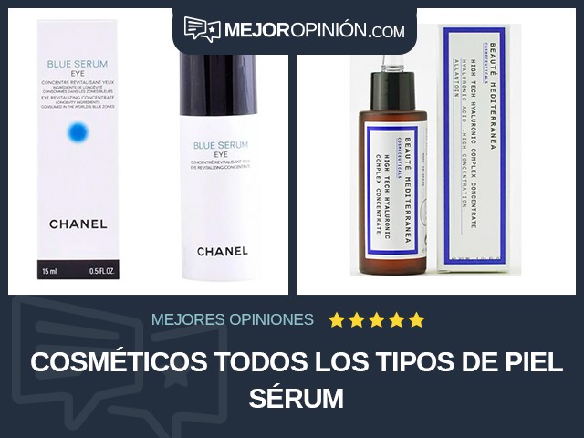 Cosméticos Todos los tipos de piel Sérum