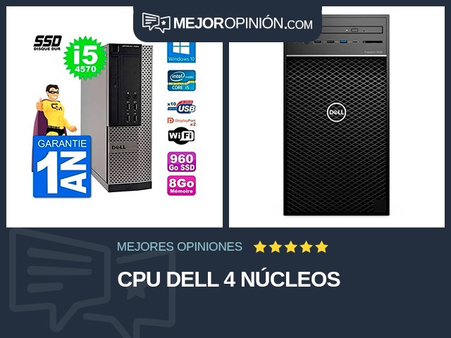 CPU Dell 4 núcleos