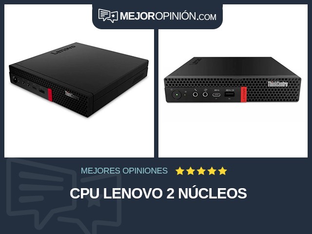 CPU Lenovo 2 núcleos