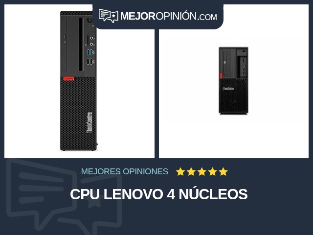 CPU Lenovo 4 núcleos