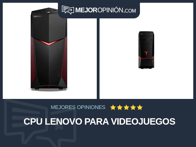 CPU Lenovo Para videojuegos