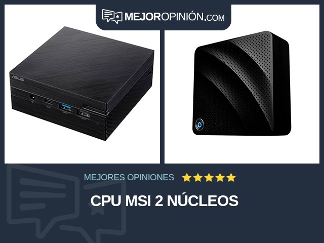 CPU MSI 2 núcleos