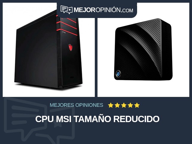 CPU MSI Tamaño reducido