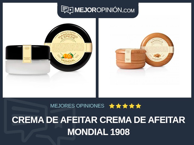 Crema de afeitar Crema de afeitar Mondial 1908