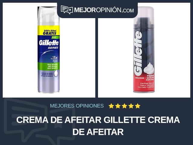 Crema de afeitar Gillette Crema de afeitar