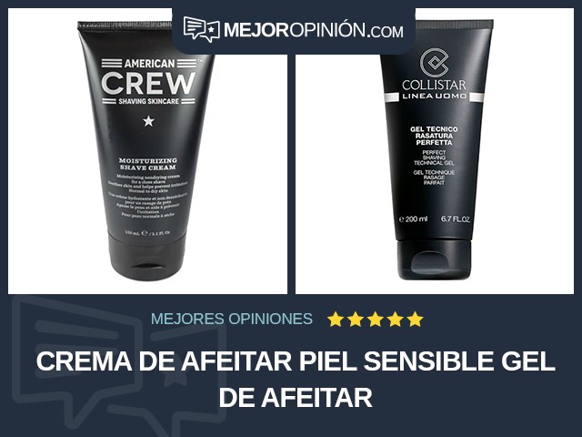 Crema de afeitar Piel sensible Gel de afeitar