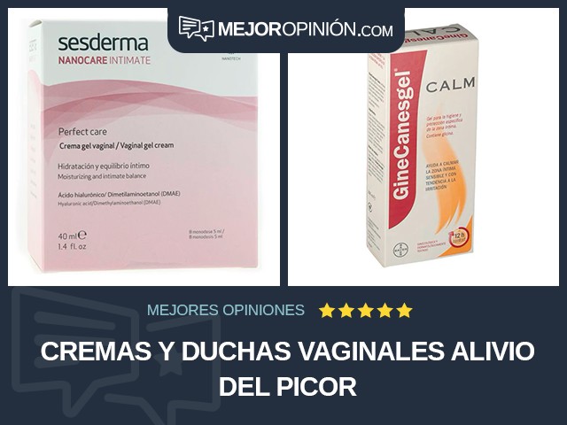 Cremas y duchas vaginales Alivio del picor