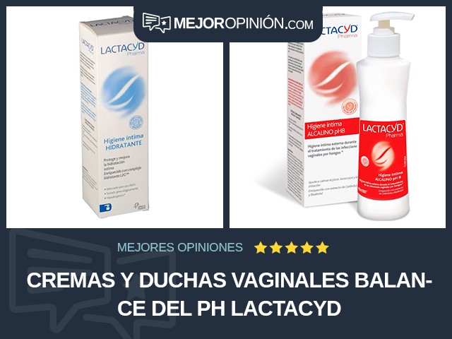 Cremas y duchas vaginales Balance del pH Lactacyd
