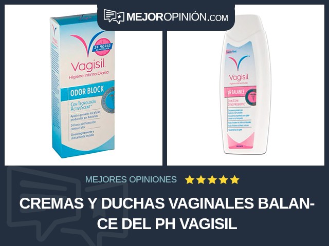 Cremas y duchas vaginales Balance del pH Vagisil