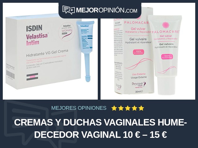 Cremas y duchas vaginales Humedecedor vaginal 10 € – 15 €