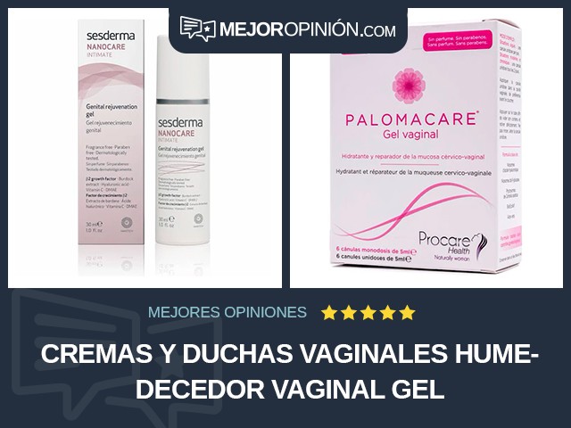 Cremas y duchas vaginales Humedecedor vaginal Gel