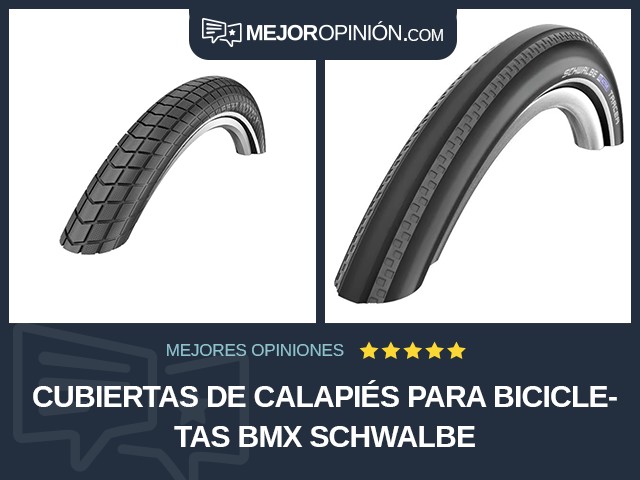 Cubiertas de calapiés para bicicletas BMX Schwalbe
