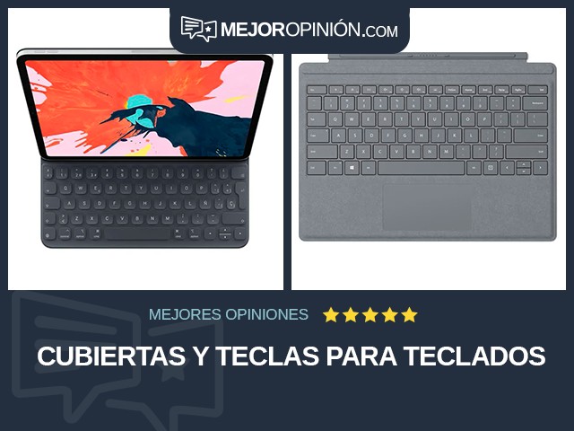 Cubiertas y teclas para teclados