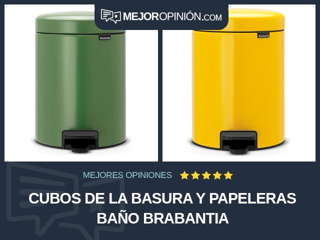 Cubos de la basura y papeleras Baño Brabantia