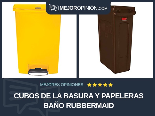 Cubos de la basura y papeleras Baño Rubbermaid