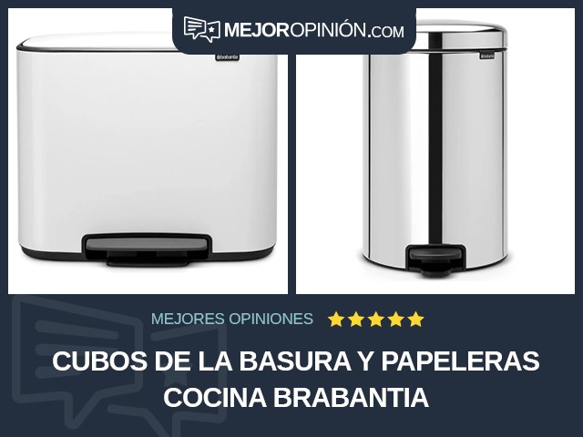 Cubos de la basura y papeleras Cocina Brabantia