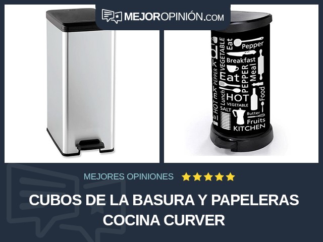 Cubos de la basura y papeleras Cocina Curver