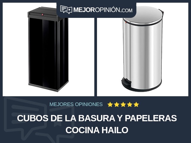 Cubos de la basura y papeleras Cocina Hailo