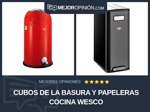 Cubos de la basura y papeleras Cocina Wesco